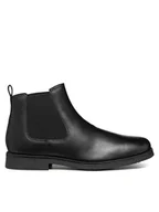 Botki męskie - Geox Sztyblety Uomo Claudio U2658A 00043 C9999 Czarny - miniaturka - grafika 1