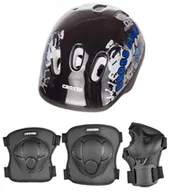 Ochraniacze - Zestaw Croxer Gauss Ochraniacze M + kask Runner M - miniaturka - grafika 1