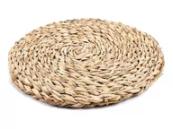 Lampiony i znicze - Tin Podkładka boho Gruba podstawka trawa morska 25 cm) - miniaturka - grafika 1