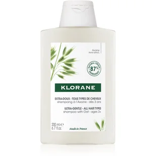 Klorane szampon do włosów na bazie mleczka z owsa 200 ml nowa formuła - Szampony do włosów - miniaturka - grafika 1