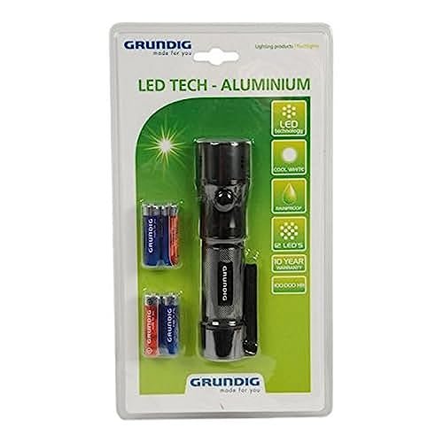 Grundig Latarka aluminiowa 12 LED i 4 x AA 14148