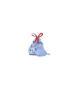 LadyCup Kubeczek Menstruacyjny, kolor: Blue (niebieski), rozmiar S, Lady Cup PPOLKMBLS - Kubeczki menstruacyjne - miniaturka - grafika 1