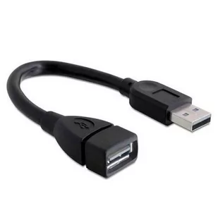 Akyga Przedłużacz USB 2.0 0.15 m - Kable komputerowe i do monitorów - miniaturka - grafika 1