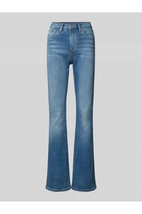Jeansy o rozkloszowanym kroju z 5 kieszeniami - Pepe Jeans - Spodnie damskie - miniaturka - grafika 1