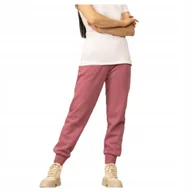 Spodnie damskie - Outhorn Spodnie Dresowe Damskie F041 Różowe M - miniaturka - grafika 1