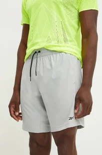 Reebok szorty treningowe Workout Ready kolor szary 100062135 - Spodenki męskie - miniaturka - grafika 1