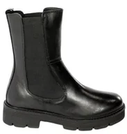 Botki damskie - Buty damskie botki czarne skórzane Marco Tozzi rozmiar 40 - miniaturka - grafika 1