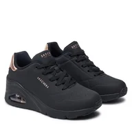 Sneakersy damskie - Sneakersy Skechers 177520/BBK Czarny - miniaturka - grafika 1