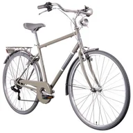 Rowery - Rower miejski MBM Silvery 6B 28 cali męski Zielony - miniaturka - grafika 1