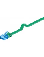 Kable miedziane - Goobay CAT FLAT 6 A-0100 u/UTP Zielony 1 m 96308 - miniaturka - grafika 1