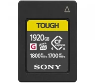 Karty pamięci - Karta Sony CFexpress Type A 1920GB TOUGH R/W 1800/1700MBs CEAG1920T - miniaturka - grafika 1