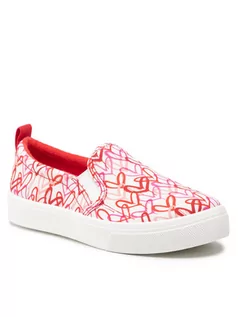 Półbuty damskie - Skechers Tenisówki Poppy 155503/WRPK Czerwony 35, 36, 37, 38, 39, 40, 41 - grafika 1