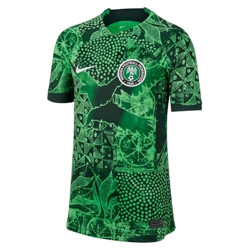 Nike Unisex Kids Top Nff Y Nk Df Stad Jsy Ss Hm, Green Spark/Pine Green/Black/White, DN0839-329, XL