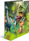 Zeszyty szkolne - Herma HERMA Ordner A4 Karton Dino World - miniaturka - grafika 1