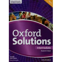 Oxford Oxford Solutions Intermediate Podręcznik - Falla Tim, Joanna Sosnowska, Paul A. Davies - Podręczniki dla liceum - miniaturka - grafika 1