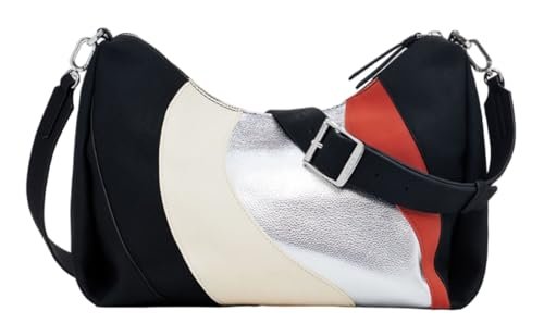 Desigual Akcesoria damskie PU torebka na rękę, jeden rozmiar, Wykończenia materiałów., Rozmiar Uniwersalny