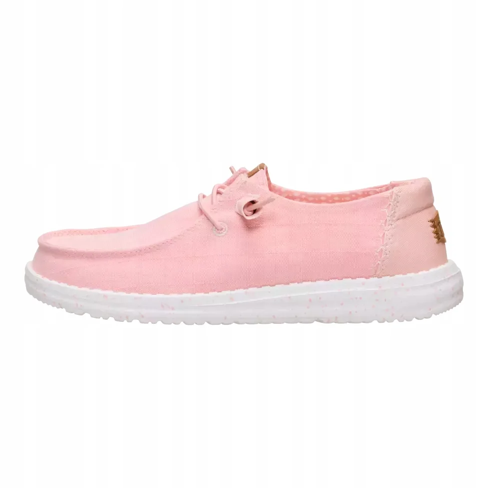 HeyDude Damskie Lekkie Wygodne Mokasyny Wendy Chambray Grid 39
