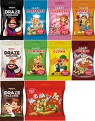 Gumy do żucia, lizaki, dropsy - Skawa Cukierki Draże mix 9 smaków + Kamyki | Zestaw - miniaturka - grafika 1
