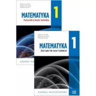 Podręczniki dla liceum - Zestaw Matematyka 1: Podręcznik i Zbiór zadań do liceów i techników. Zakres rozszerzony - miniaturka - grafika 1