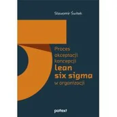 Ekonomia - MT Biznes Proces akceptacji koncepcji lean six sigma w organizacji - miniaturka - grafika 1