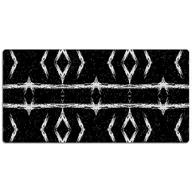 Podkładki na biurko - Podkładka na biurko z nadrukiem Abstrakcja w czerni 120x60 cm - miniaturka - grafika 1