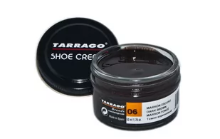 TARRAGO SHOE CREAM Pasta krem do skór CIEMNY BRĄZ 06 - Środki do obuwia i ubrań - miniaturka - grafika 1