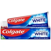 Pasty do zębów - Colgate, Advanced White, Wybielająca pasta do zębów z fluorem, 125 ml - miniaturka - grafika 1