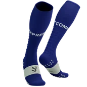 Skarpetki sportowe męskie - COMPRESSPORT Skarpety kompresyjne FULL SOCKS RUN dazzling blue - miniaturka - grafika 1