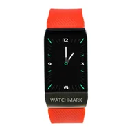 Monitory aktywności - Smartwatch sportowy unisex Watchmark WT1 czerwony - miniaturka - grafika 1