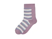 Skarpetki dla dzieci - esmara Skarpetki termiczne dziecięce, 2 pary (Fioletowy, 35-38) - esmara® - miniaturka - grafika 1