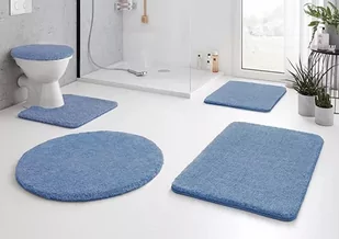 Kleine Wolke Relax Azure Dywanik łazienkowy pod WC 5405723129 - Dywaniki łazienkowe - miniaturka - grafika 1
