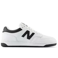 Buty sportowe męskie - Buty New Balance BB480LBK - białe - miniaturka - grafika 1