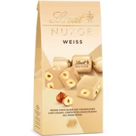 Bombonierki i czekoladki - LINDT praliny Nuxor Weiss biała czekolada 103g 8 szt - miniaturka - grafika 1