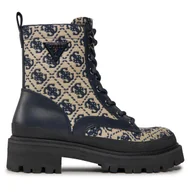 Botki damskie - Trapery Guess Bada FL7BDA FAL10 Granatowy - miniaturka - grafika 1