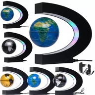 Zabawki interaktywne dla dzieci - Globus lewitujący podświetlany Led gadżet na prezent Interaktywna mapa - miniaturka - grafika 1