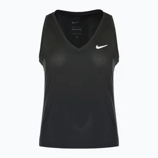 Tank top tenisowy damski Nike Court Dri-Fit Victory Tank black/white - Sport OUTLET - miniaturka - grafika 1