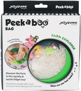 Dysk sensoryczny z figur. A-Ku-Ku! Peekaboo Farma Jellystone - zabawka - Zabawki sensoryczne - miniaturka - grafika 1
