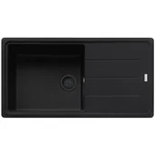 Zlewozmywaki - Zlewozmywak fragranitowy FRANKE Basis BFG 611-97 Czarny mat 114.0693.556 - miniaturka - grafika 1