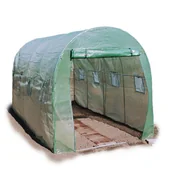 Szklarnie ogrodowe - Tunel ogrodowy foliowy 6x3 m Szklarnia 18m2 Foliak - miniaturka - grafika 1