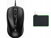 Myszki - Accura Armona ACC-M1050 Czarna + PODKŁADKA! - miniaturka - grafika 1