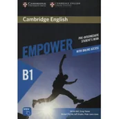 Książki do nauki języka angielskiego - Cambridge University Press Empower Pre-Intermediate Student's Book + Online - Adrian Doff, Craig Thaine, Herbert Puchta - miniaturka - grafika 1