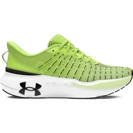 Koszulki sportowe męskie - Męskie buty do biegania Under Armour UA Infinite Elite - zielone - UNDER ARMOUR - miniaturka - grafika 1
