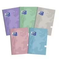 Pozostałe książki - Oxford Touch Pastel zeszyt szkolny A5, 60 arkuszy, w linie, 5 sztuk, mieszanka kolorów - miniaturka - grafika 1