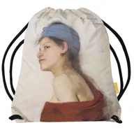 Torby szkolne - Worek Portret kobiety - Cyganka Olga Boznańska-Standard - miniaturka - grafika 1