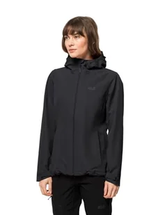 Jack Wolfskin Damska kurtka Besler 2L, czarna, S - Kurtki damskie - miniaturka - grafika 1