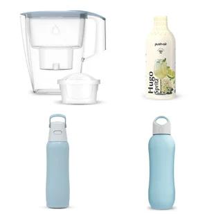 Dafi Zestaw B2U6 Dzbanek Mila + Butelka Stalowa + Termiczna + Syrop - Dzbanki filtrujące - miniaturka - grafika 1