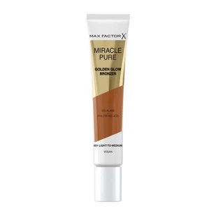 Max Factor Miracle Pure Bronzer w kremie, 001 Light to Medium - Bronzery i konturowanie twarzy - miniaturka - grafika 1