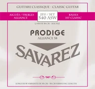 Struny gitarowe  - Savarez Struny do gitary klasycznej Prodige 38 1/8-3/4 rozmiar 3/4-7/8 Carbon Gw 540ASW - miniaturka - grafika 1