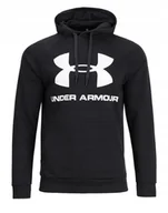 Bluzy męskie - UNDER ARMOUR OCIEPLANA MÄSKA BLUZA Z KAPTUREM BAWEĹNA / XL - miniaturka - grafika 1