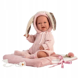 Llorens Lalka 42cm Bobas Mimi Śmiejąca Się 74010 - Lalki dla dziewczynek - miniaturka - grafika 1